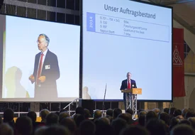 Betriebsversammlung der MEYER WERFT