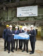 Kiellegung der Norwegian Joy