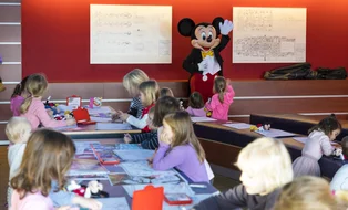 Mickey Mouse visits MEYER WERFT