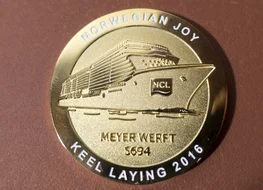 Kiellegung der Norwegian Joy