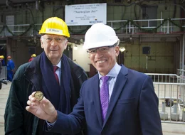 Kiellegung der Norwegian Joy